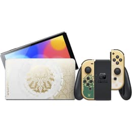 Switch OLED 64GB - White - Limited edition Zelda Tears Of The Kingdom +