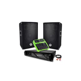 Bm Sonic bms08 amplificateur 1000W bms1000 et table de mixage mini4 PA speakers