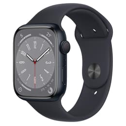 Apple Watch Series 8 (2022) GPS 41 mm - Aluminium Midnight - Sport band Midnight