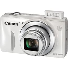Compact PowerShot SX600 HS - White + Canon Canon Zoom Lens 18x IS 4,5-81,0mm f/3,8-6,9 f/3.8-6.9