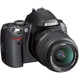 Reflex - Nikon D40 Black + Lens Nikon AF-S DX Nikkor 18-70mm f/3.5-4.5G IF-ED