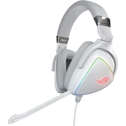 Asus ROG Delta White Edition gaming wired Headphones with microphone - White