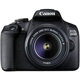 Canon EOS 2000D Reflex 24Mpx - Black