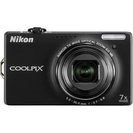 Nikon Coolpix S6000 Compact 14 - Black