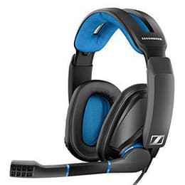 Sennheiser GSP 300 noise-Cancelling gaming wired Headphones with microphone - Black/Blue