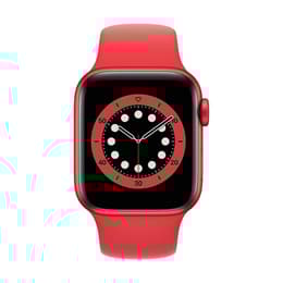 Apple Watch Series 6 (2020) GPS 40 mm - Aluminium Red - Sport band Red