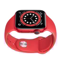 Apple Watch Series 6 (2020) GPS 40 mm - Aluminium Red - Sport band Red