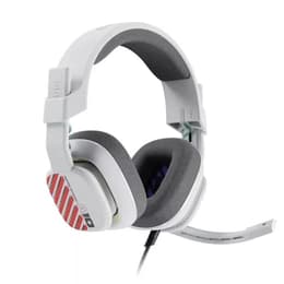 Logitech A10 noise-Cancelling gaming Headphones with microphone - White