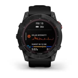 Smart Watch Garmin HR GPS Fenix 7X Solar - Black
