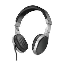 Kef M500 noise-Cancelling wired Headphones with microphone - Silver/Black
