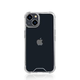 Case iPhone 14 and 2 protective screens - Recycled plastic - Transparent