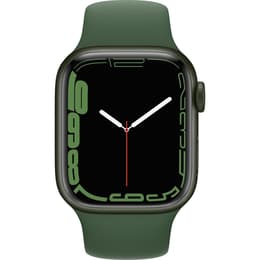 Apple Watch Series 7 (2021) GPS + Cellular 41 mm - Aluminium Green - Sport band Green