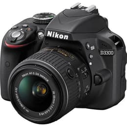 Reflex D3300 - Black + Nikon AF-S 18-70mm f/3.5-4.5 G IF ED DX f/3.5-4.5