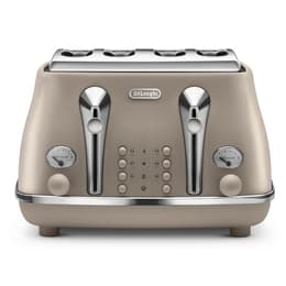 Toaster Delonghi CTOE4003BG 4 slots - Beige