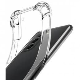 Case Galaxy S21 FE and 2 protective screens - Silicone - Transparent