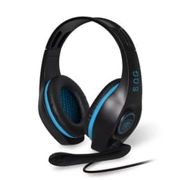 Spirit Of Gamer PRO-SH5 gaming wired Headphones with microphone - Black/Blue