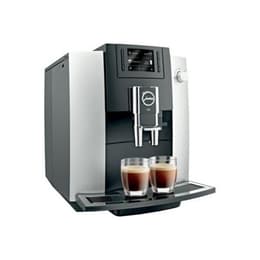 Coffee maker with grinder Without capsule Jura E6 L - Silver/Black