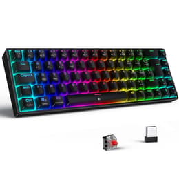 Spirit Of Gamer Keyboard AZERTY French Wireless Backlit Keyboard XPERT K200
