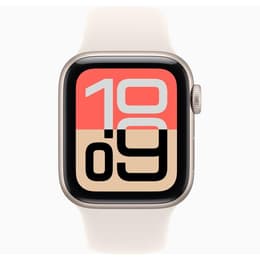 Apple Watch (2025) GPS 40 mm - Aluminium Starlight - Sport band Starlight