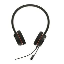 Jabra HSC016 Evolve 20 UC noise-Cancelling wired Headphones with microphone - Black