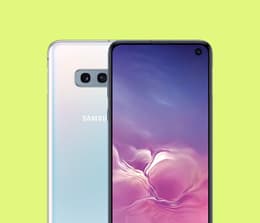 Samsung Galaxy S10e front view