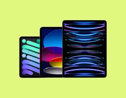 Image of an iPad, iPad Mini, iPad Air, iPad Pro