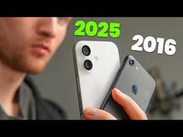 These iPhones are almost a DECADE apart. How big is the difference?