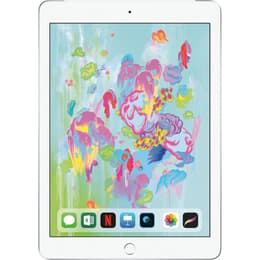 iPad 9,7" 6th gen (2018) - HDD 128 GB - Silver - (WiFi + 4G)