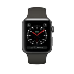 Apple Watch (Series 3) September 2017 42 - Aluminium Space Gray - Sport loop Black