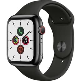 Apple Watch (Series 5) September 2019 44 - Aluminium Space Gray - Sport loop Black
