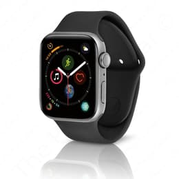 Apple Watch (Series 4) GPS 40 - Aluminium Silver - Sport loop Black