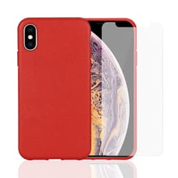 Case iPhone X/XS case and 2 s - Compostable - Red
