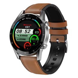 Azhuo Smart Watch DT92 HR - Brown/Grey