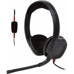 Plantronics 308 noise-Cancelling gaming wired Headphones with microphone - Black