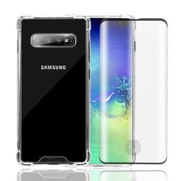 Case Galaxy S10 Plus case and 2 s - Recycled plastic - Transparent