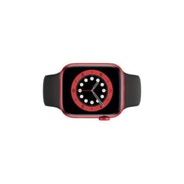 Apple Watch (Series 7) GPS + Cellular 45 - Aluminium Red - Sport band Black