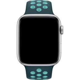Apple Watch (Series 5) GPS 40 - Aluminium Silver - Nike Sport band Green