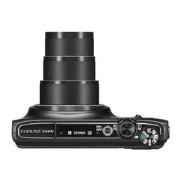 Compact Coolpix S9400 - Black + Nikon Nikkor 18X Wide Optical Zoom