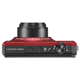 ★ニコン Coolpix S8000 レッド Nikon デジタルカメラ COOLPIX S8000