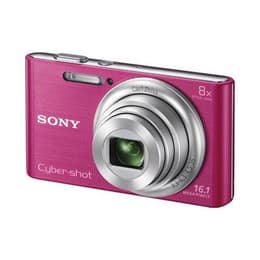 Compact Cyber-Shot DSC-W730 - Pink + Carl Zeiss Vario-Tessar 25