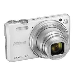 Compact Coolpix S7000 - White + Nikon Nikkor 20x Wide Optical Zoom