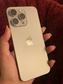 iPhone 15 Pro Max 256GB - White Titanium - Unlocked | Back Market