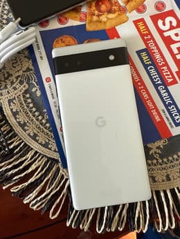 Google Pixel 6a 128GB - White - Unlocked | Back Market