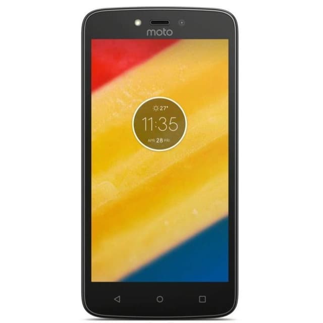  Motorola Moto C Plus 16 GB (Dual Sim) - Black - Unlocked