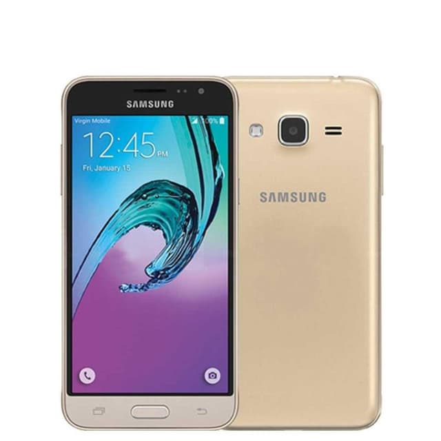Galaxy J3 (2016) 8 GB (Dual Sim) - Sunrise Gold - Unlocked