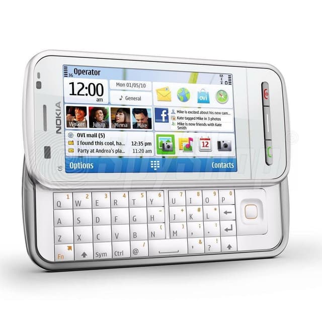 Nokia C6 - White - Unlocked