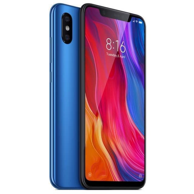 Xiaomi Mi 8 64 GB (Dual Sim) - Blue - Unlocked