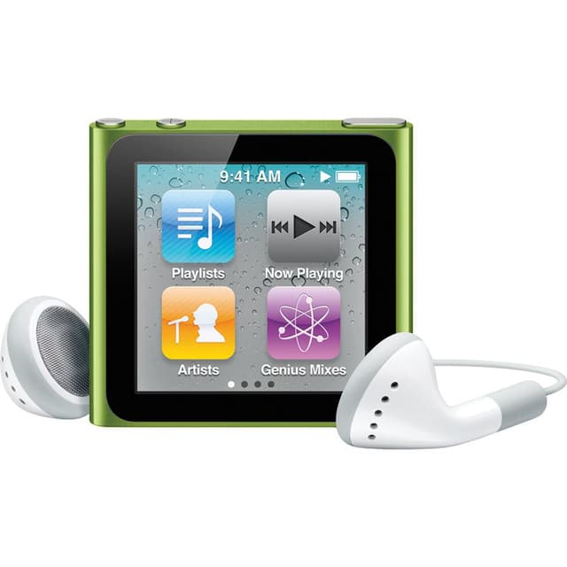 iPod Nano 6 MP3 & MP4 player 8GB- Green