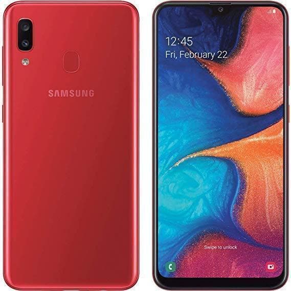 Galaxy A20 32 GB (Dual Sim) - Red - Unlocked