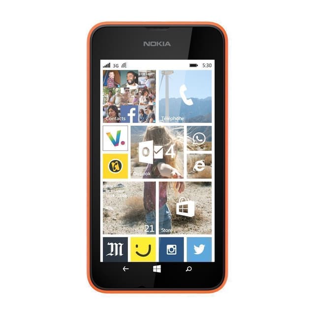Nokia Lumia 530 - Orange - Unlocked